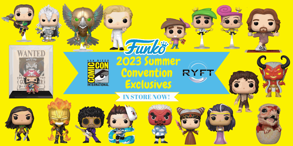 Funko SDCC 2023 Summer Convention Exclusives