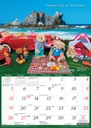 Big Print Life of Teddy 2025 Calendar