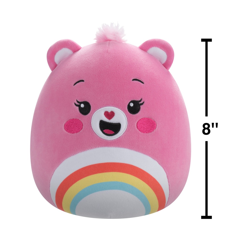 Care Bears Pink Cheer Bear 8 Inch Squishmallows