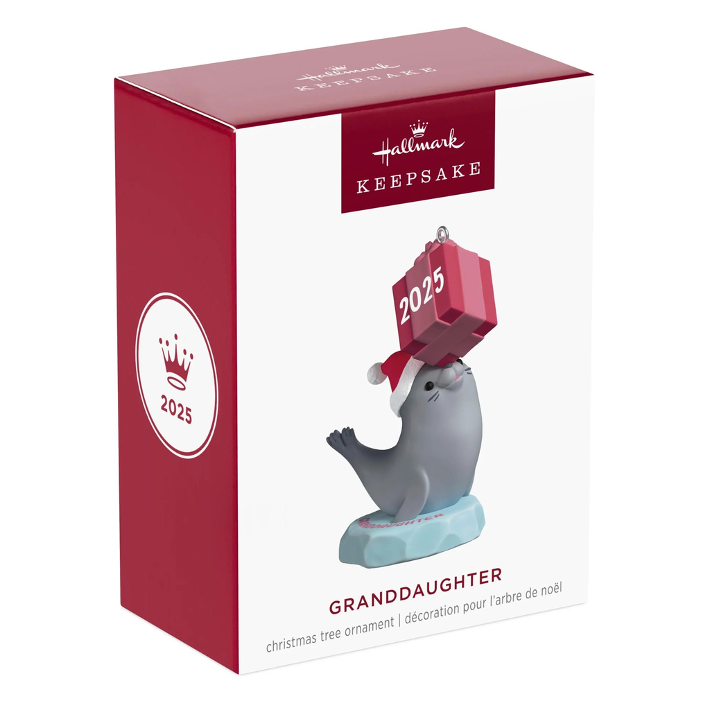 Granddaughter - 2025 Hallmark Keepsake Christmas Ornament