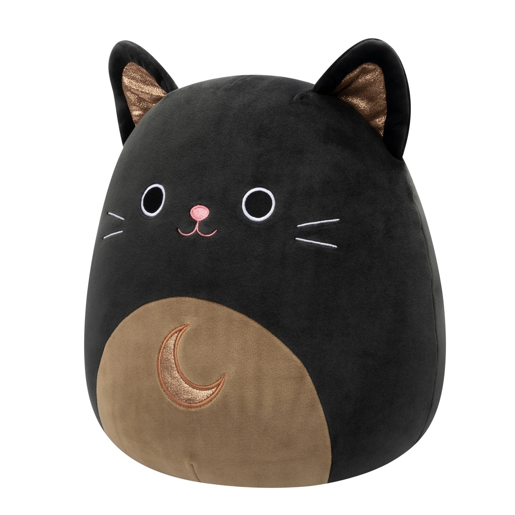 Monk the Black Cat 12 Inch Squishmallows Halloween 