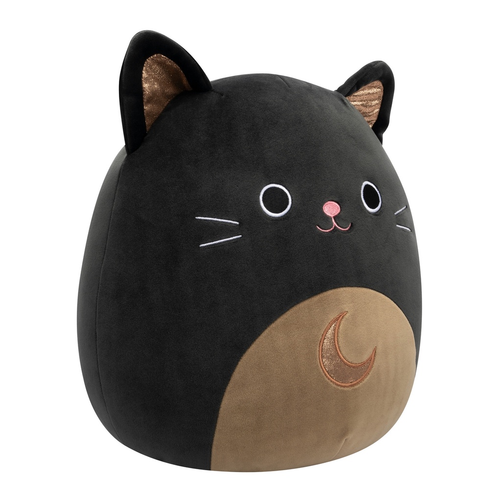 Monk the Black Cat 12 Inch Squishmallows Halloween 