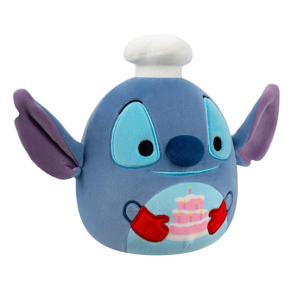 Disney Stitch Holding Cake 10 Inch Squishmallows 