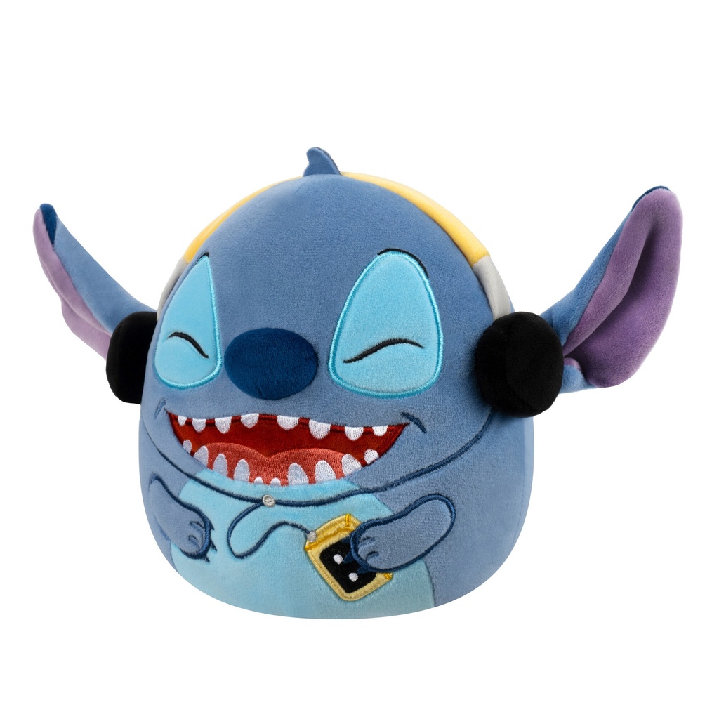 Disney Stitch with Headphones 10 Inch Squishmallows 