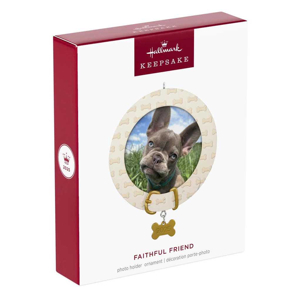 Faithful Friend Photo Holder - 2025 Hallmark Keepsake Christmas Ornament