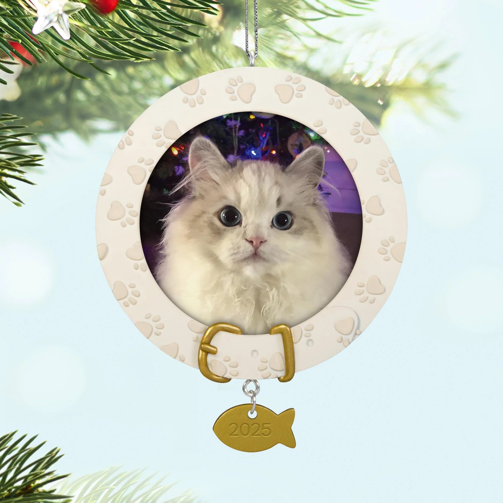 Furry Friend Photo Holder - 2025 Hallmark Keepsake Christmas Ornament