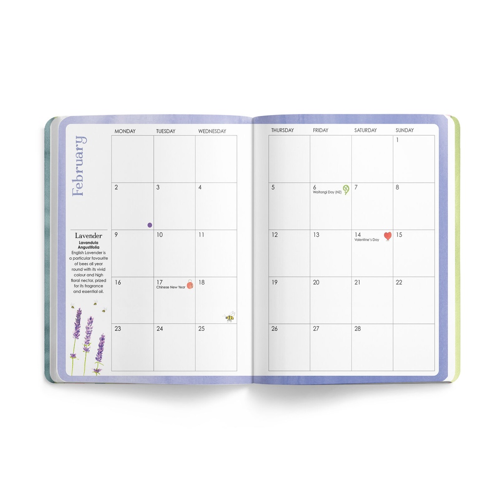 Affirmations 2026 Bee Diary