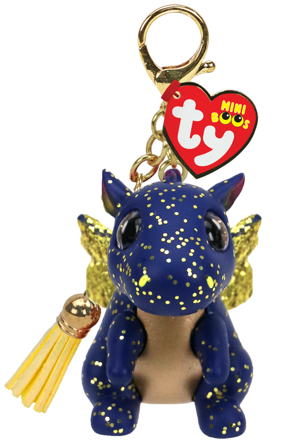 Saffire the Dragon - Ty Beanie Boos Clip