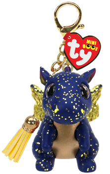 Saffire the Dragon - Ty Beanie Boos Clip