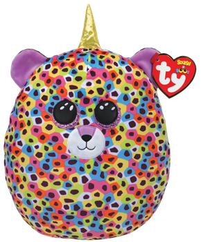 Giselle the Leopard Multi-Coloured 10" - Ty Squishy Beanies (Squish-A-Boos)