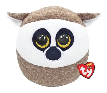 Linus Lemur 14" - Ty Squishy Beanies (Squish-A-Boos)