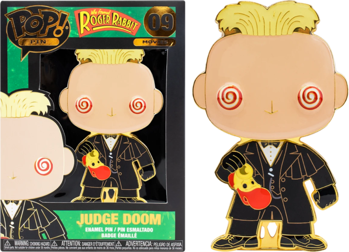 Who Framed Roger Rabbit - Judge Doom Funko Pop! Enamel Pin
