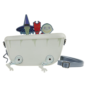 The Nightmare Before Christmas - Lock, Shock & Barrel Bathtub Glow in the Dark Crossbody Bag  - Loungefly