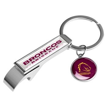NRL Brisbane Broncos Bottle Opener Keyring