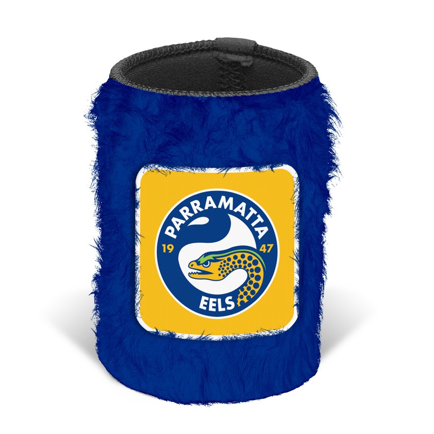 NRL Parramatta Eels Fluffy Can Cooler