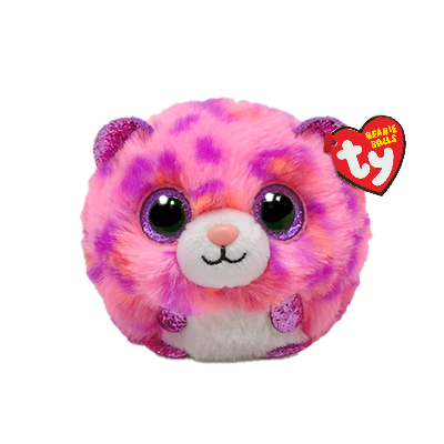 Topaz the Leopard - Ty Beanie Balls (Puffies)