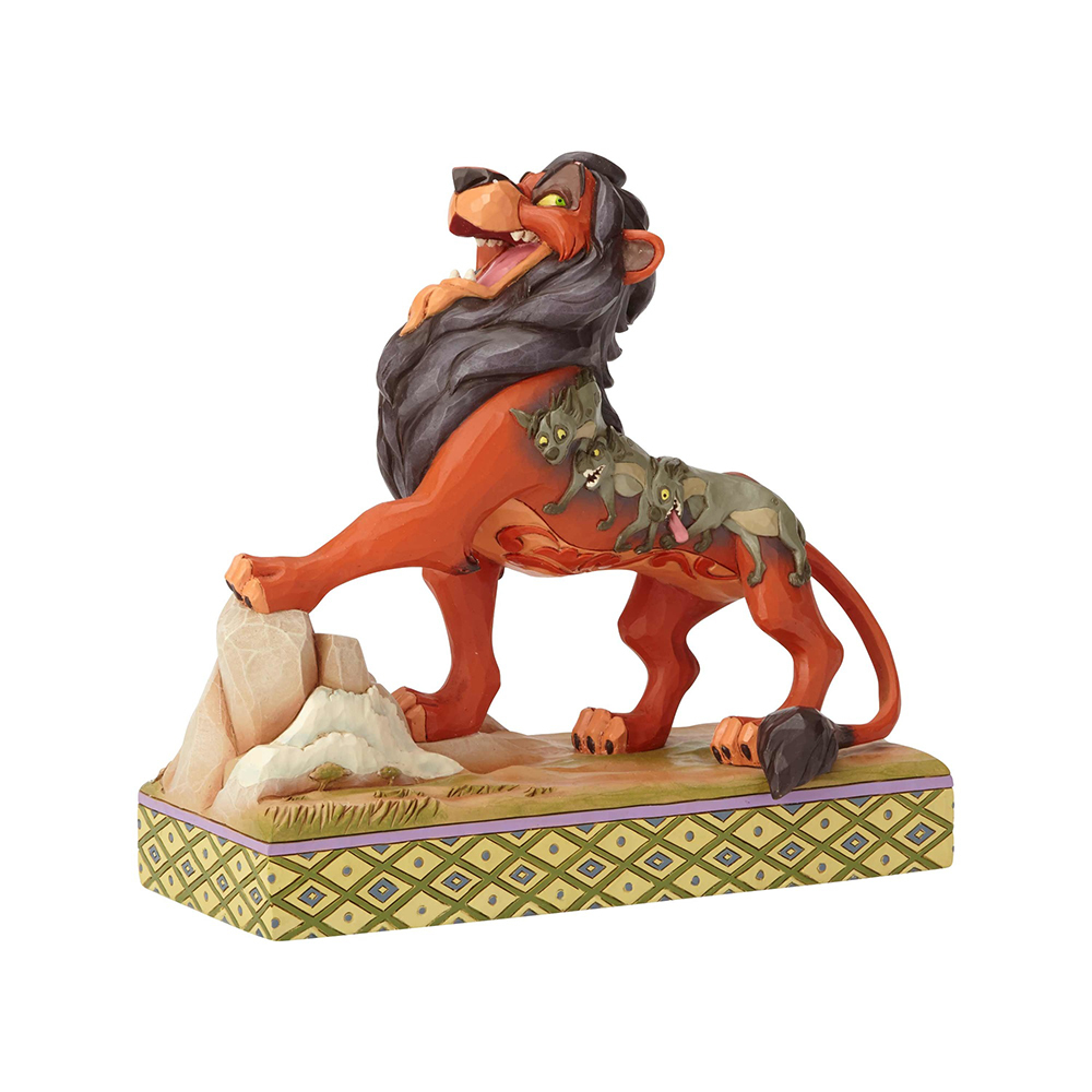The Lion King Scar 'Preening Predator' Figurine - Disney Traditions by Jim Shore