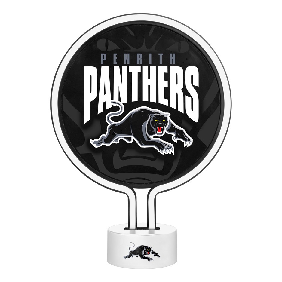 NRL Penrith Panthers Neon Light