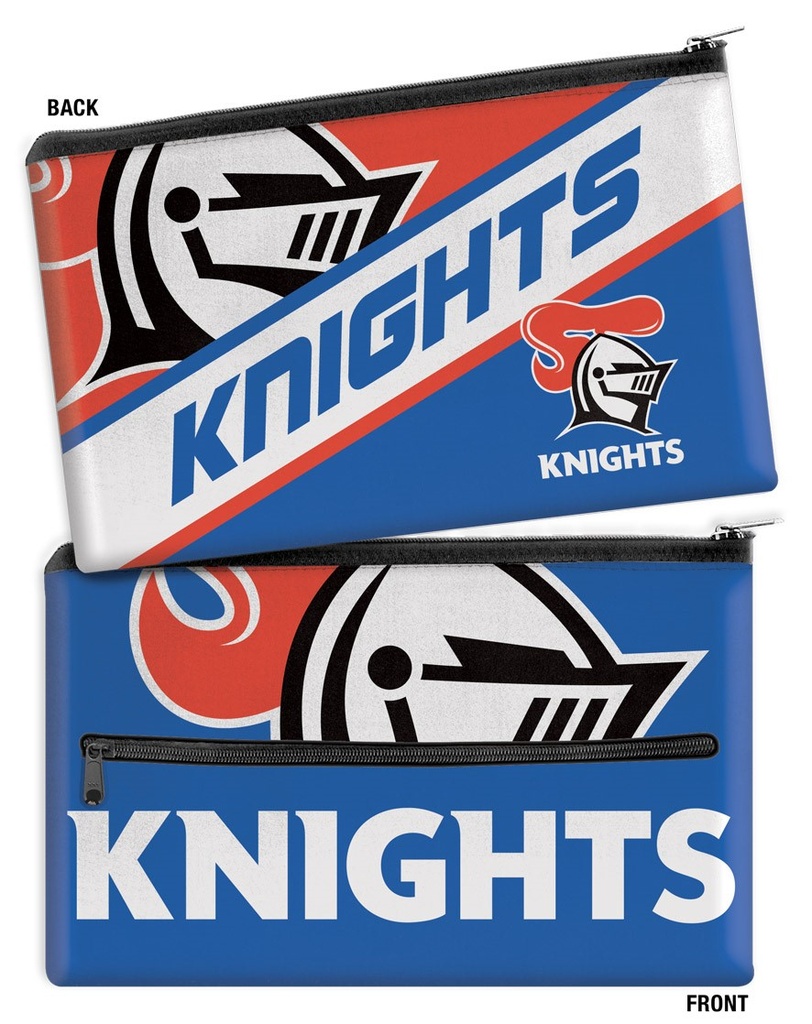NRL Newcastle Knights Large Neoprene Pencil Case