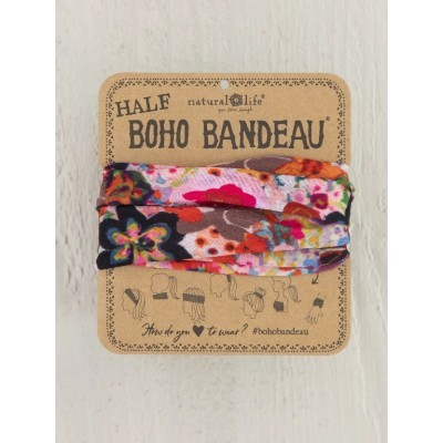 Boho Bandeau - Half Meadow Light Pink