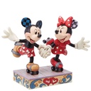 Mickey & Minnie Mouse 'A Sweet Skate' Figurine - Disney Traditions by Jim Shore