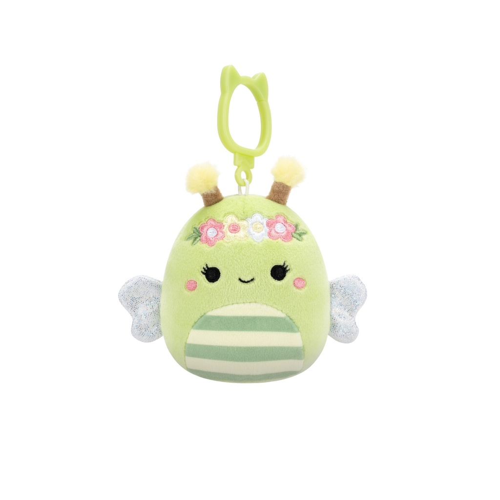 Sybil the Green Bee 3.5 Inch Squishmallows Clips Easter 2025