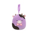 Alexie the Purple and Black Cow 3.5 Inch Squishmallows Clips Easter 2025