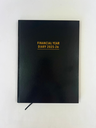 2025-2026 Financial Year Diary - A4 Week-To-View (WTV) Black