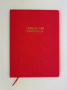 2025-2026 Financial Year Diary - A4 Week-To-View (WTV) Coral