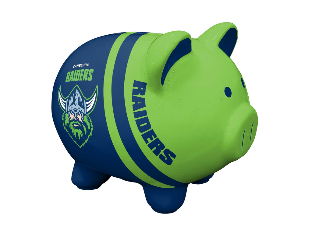 NRL Canberra Raiders Piggy Bank