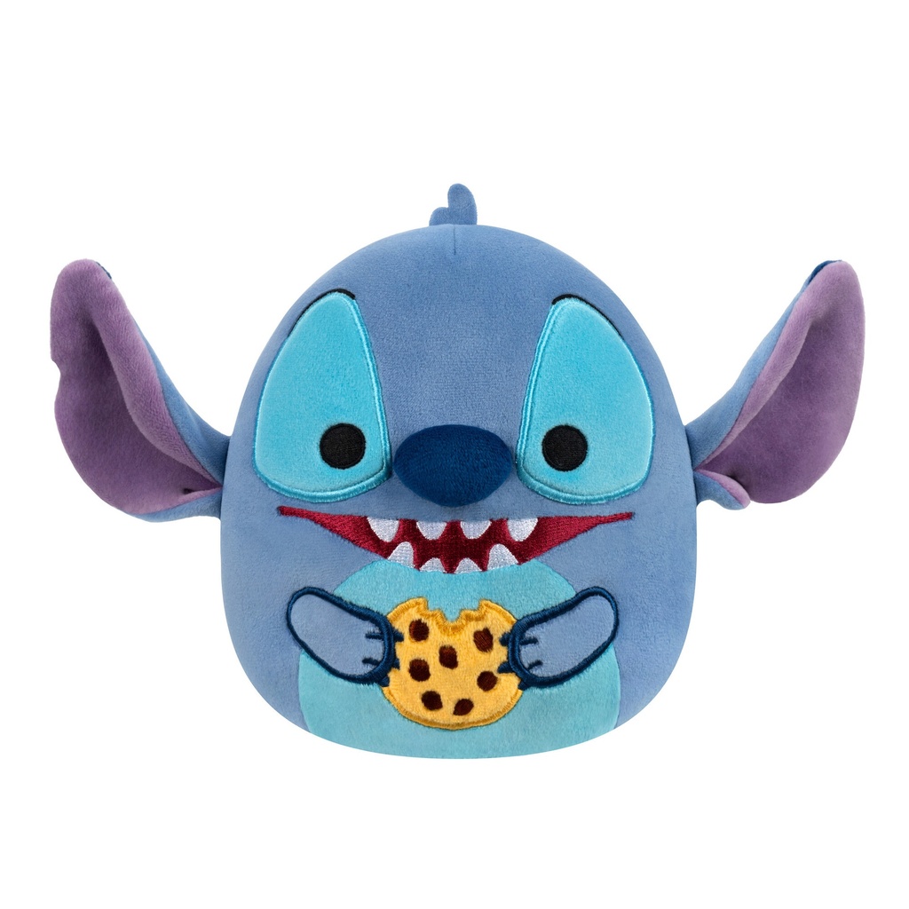 Disney Stitch Holding Cookie 10 Inch Squishmallows 