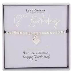 [20272] 18th Birthday - Life Charms Bracelet