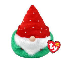 [TY42547] Topsy the Red Hat Gnome Christmas - Ty Beanie Balls