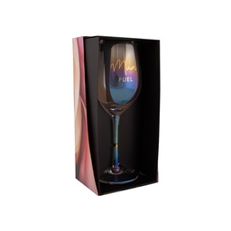 [238302] Lily & Mae Wine Glass - Mum Fuel