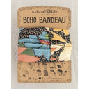 Boho Beandeau - Blue Coral Cream Floral