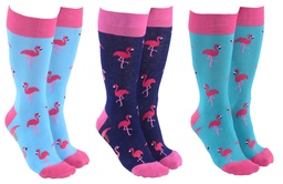 [39503] Sock Society - Pink Flamingo