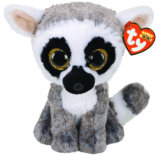 [36472] Linus The Lemur - Medium - TY Beanie Boos