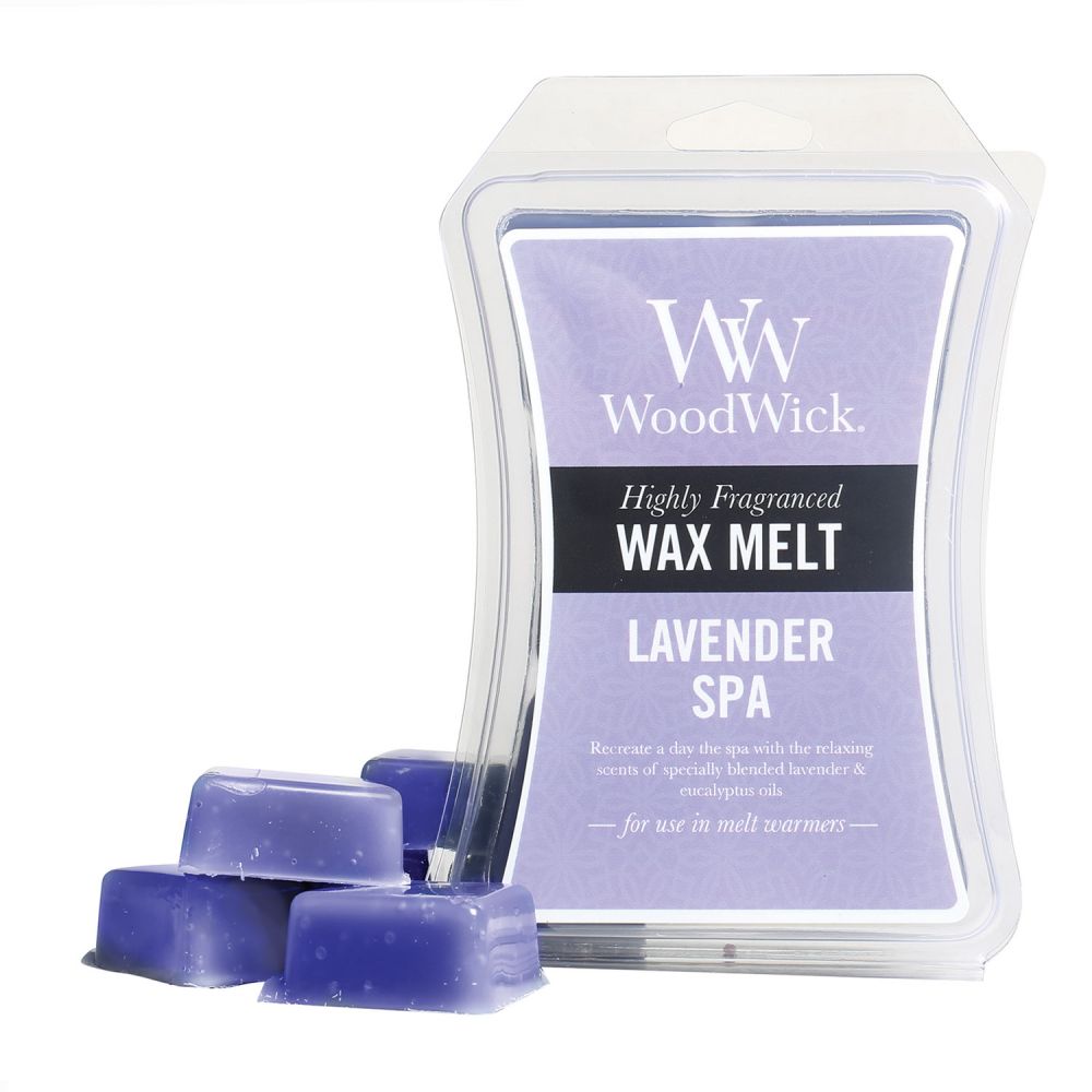 [WW534492] Lavender Spa Wax Melt - WoodWick Candles