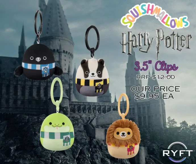 Harry Potter 3.5" Clip On Collection Harry Potter 3.5" Clip On Collection