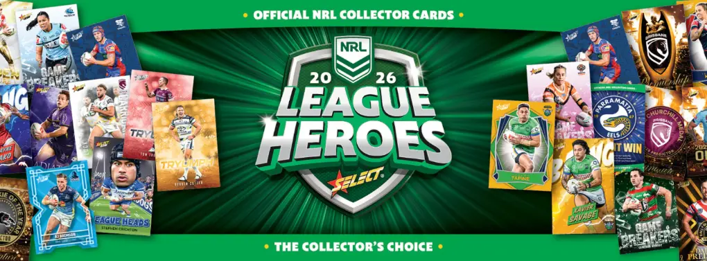 2026 NRL League Heroes Collection