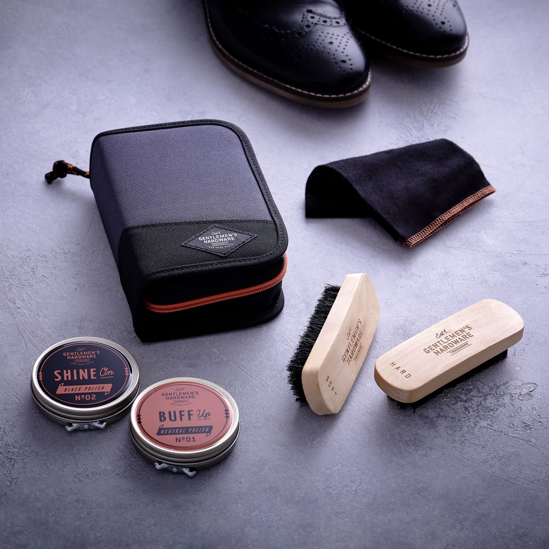 Shoe Shine Kit - Gentlemen's Hardware