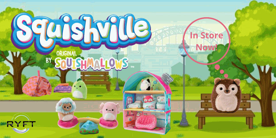 Squishville by Squishmallow Banner Ryft