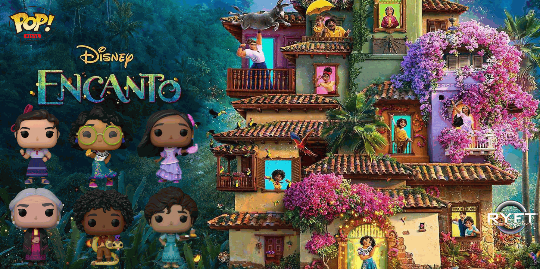 Encanto Pop! Vinyl Banner Ryft