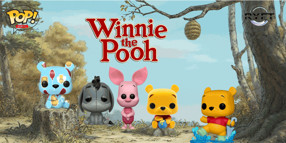 Winnie The Pooh Pop! Vinyl banner Ryft