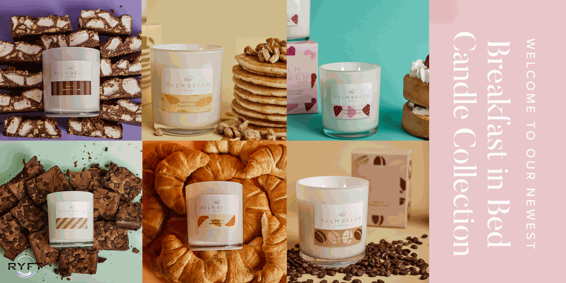 Palm beach Breakfast In Bed Collection Banner Ryft