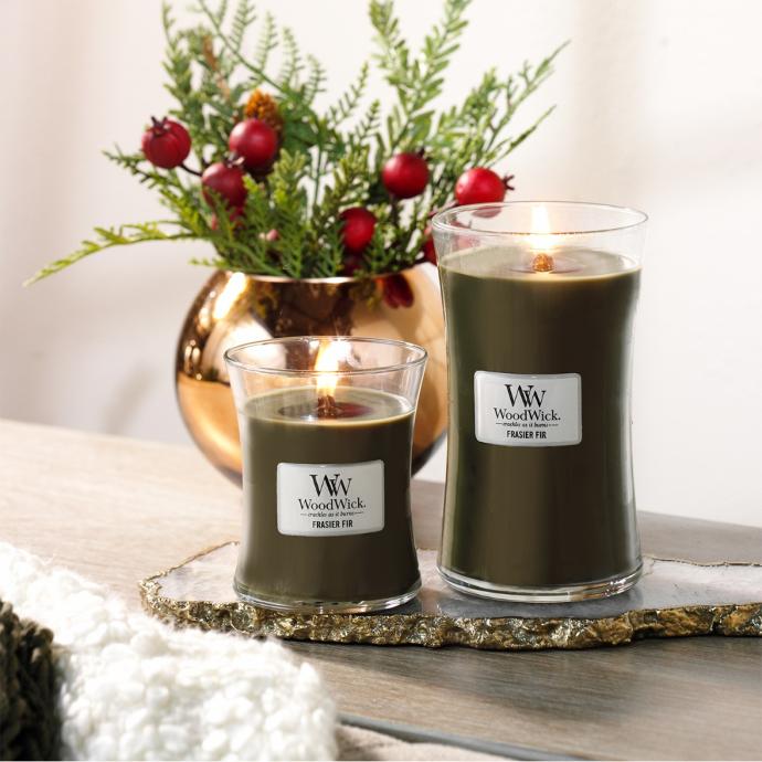 Frasier Fir Large - Woodwick Candle