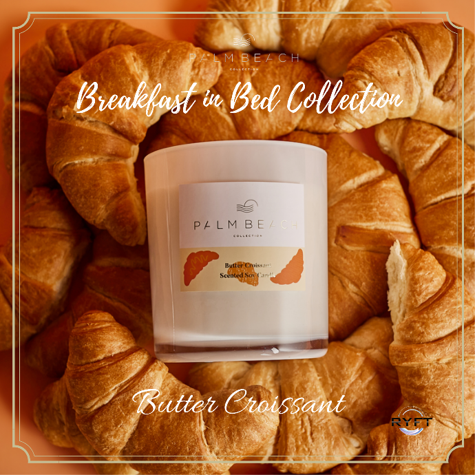 Butter Croissant - Limited Edition Standard Candle - Palm Beach Collection