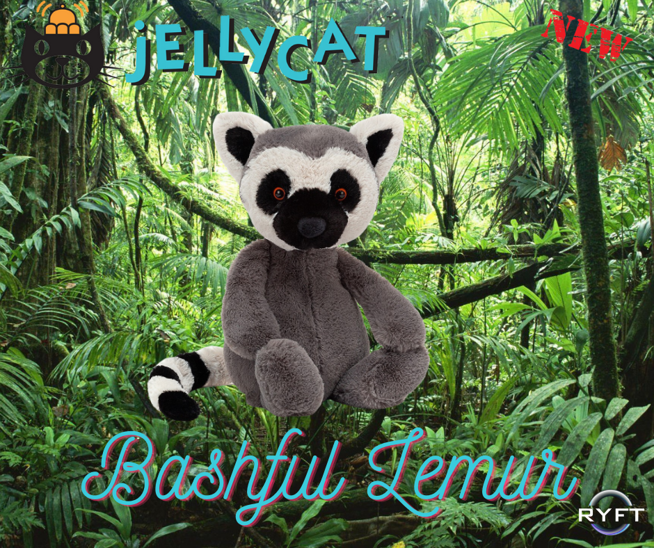 Jellycat Bashful Lemur Medium