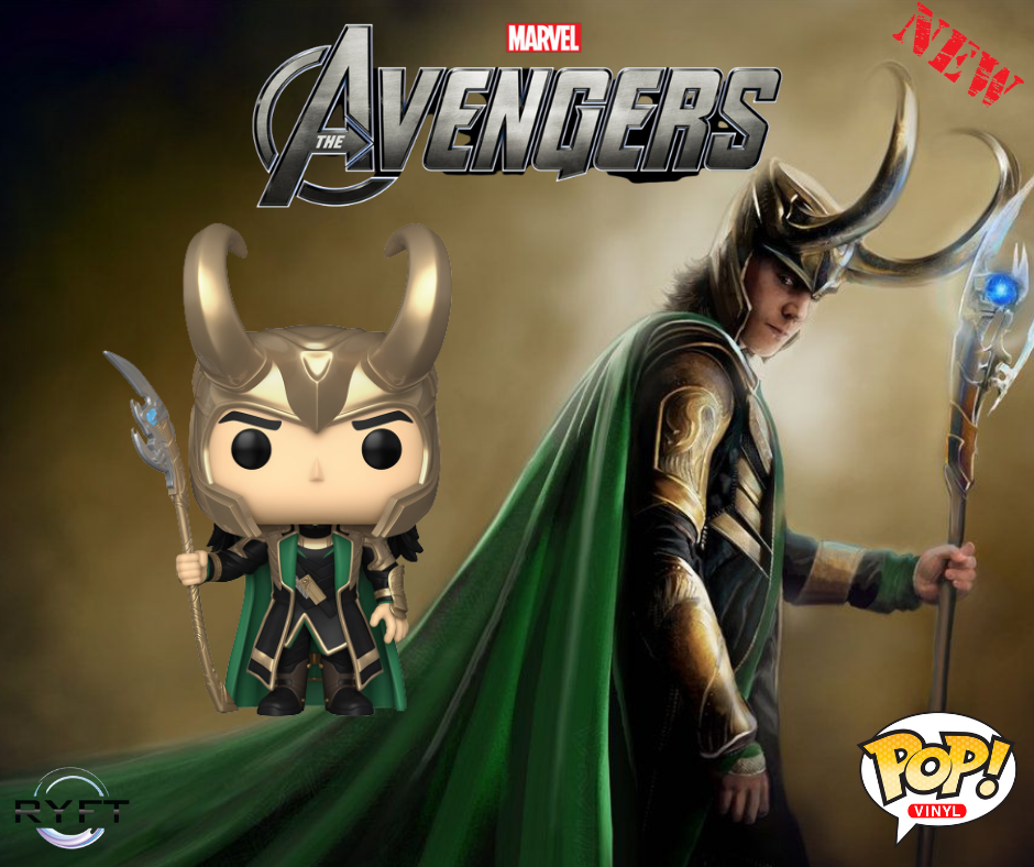 Avengers Movies - Loki w/Scepter Pop! Vinyl