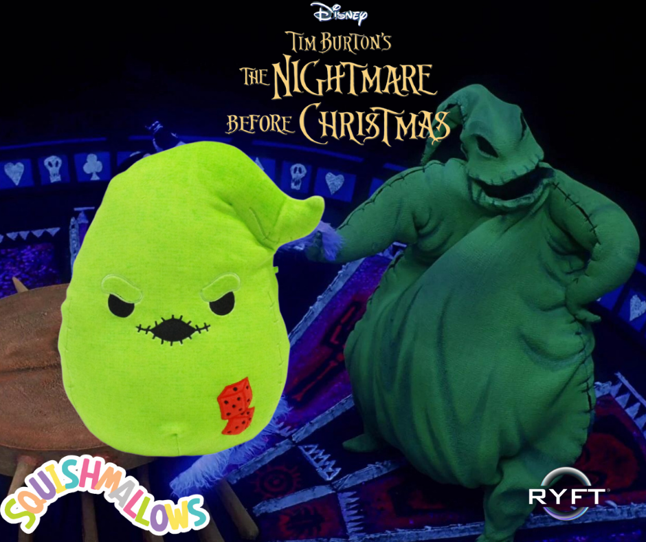 Squishmallows 10" Nightmare Before Christmas- Oogie Boogie